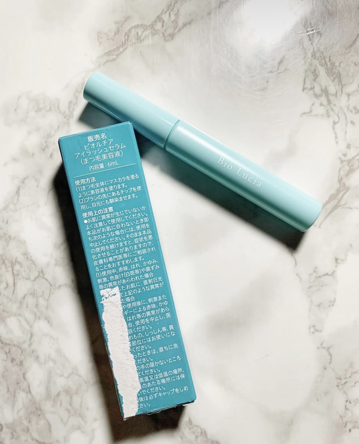 アイラッシュセラム/Bio Lucia(ビオルチア)/まつげ美容液を使ったクチコミ（2枚目）