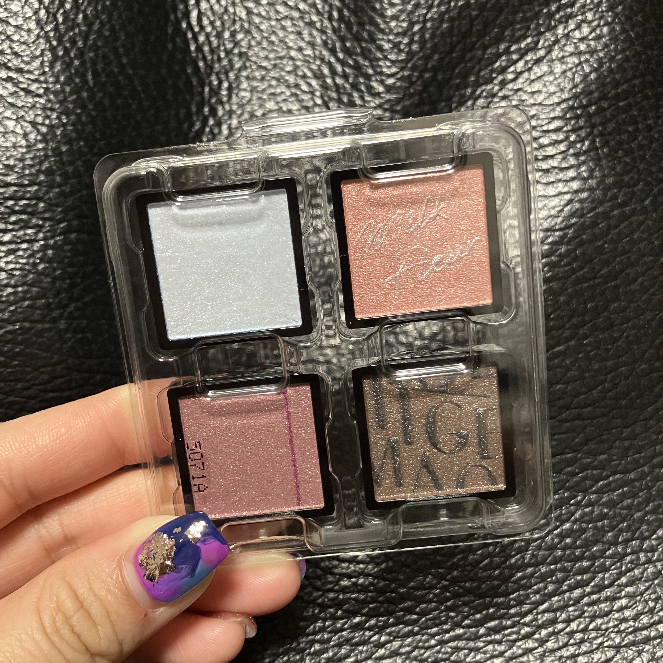 ドラマティックアイカラー (パウダー)/(クリーム) VI316 プラムキス (パール)/マキアージュ/アイシャドウパレットを使ったクチコミ（2枚目）