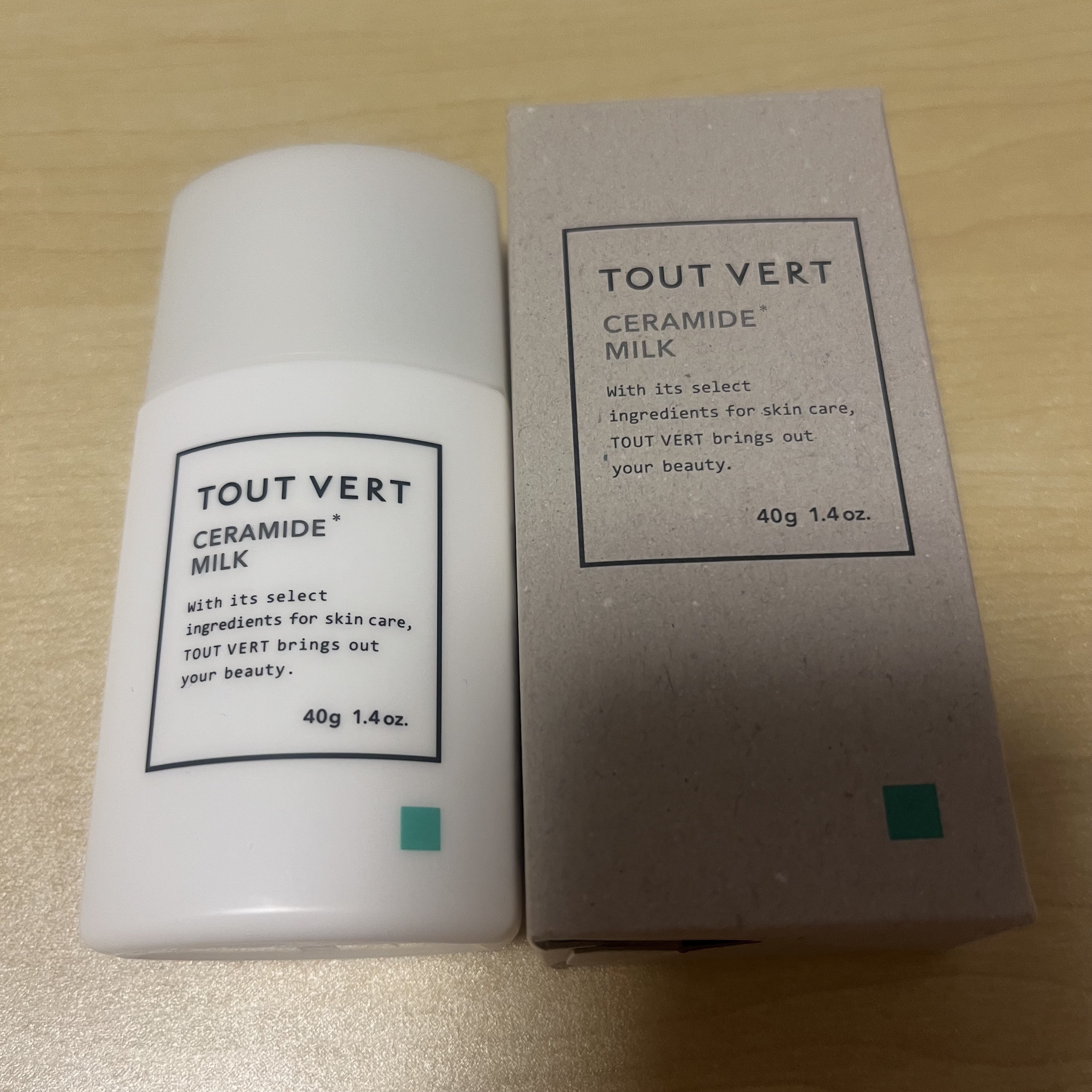 浸透湿潤セラミド１０％★ナノエマルジョン/TOUT VERT/乳液を使ったクチコミ（2枚目）