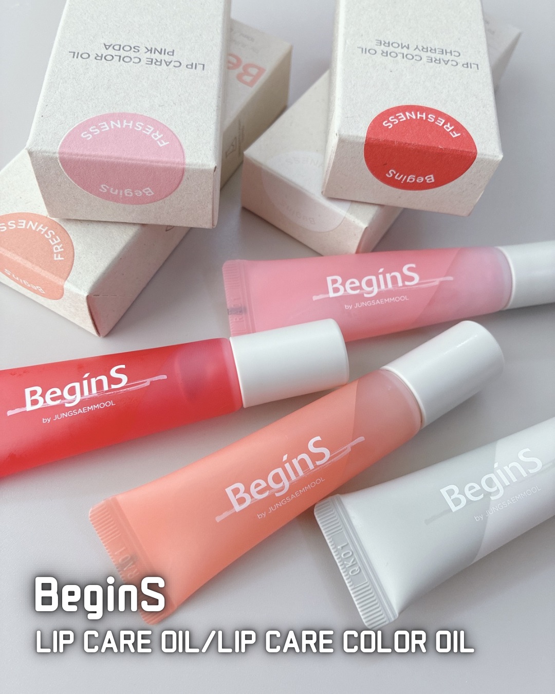 Lip Care Oil Clear/BeginS by JUNGSAEMMOOL/リップケアを使ったクチコミ（1枚目）