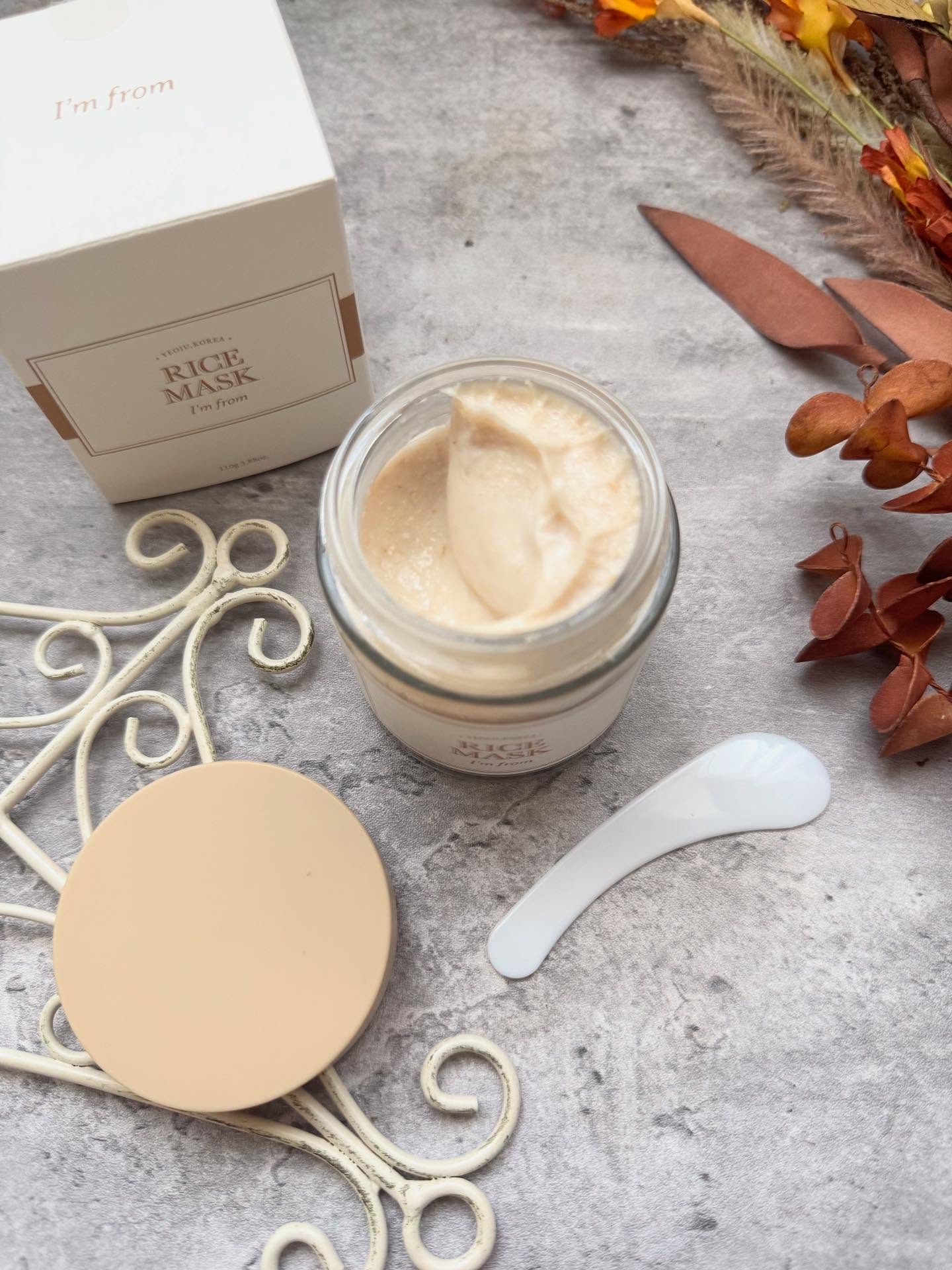 RICE MASK/I'm from/洗い流すパック・マスクを使ったクチコミ（2枚目）