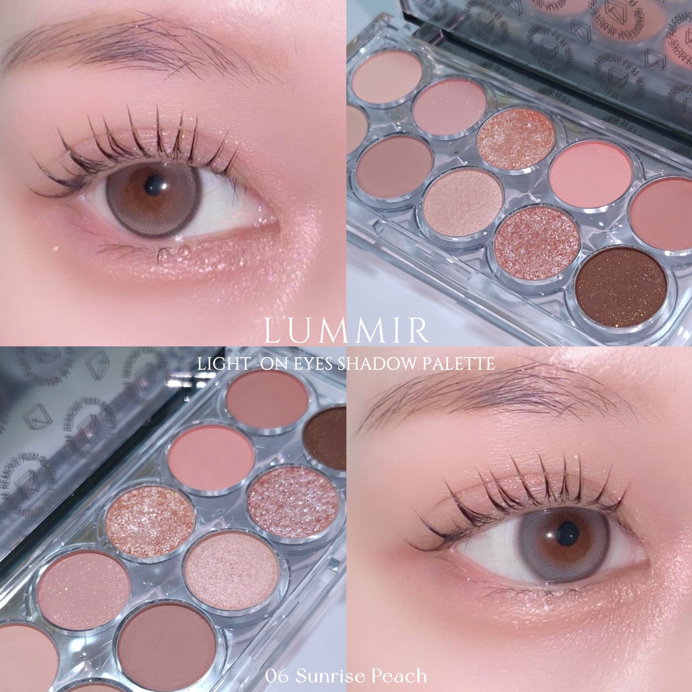 ライトオンアイズシャドウパレット/ルミル/アイシャドウパレットを使ったクチコミ(1枚目)