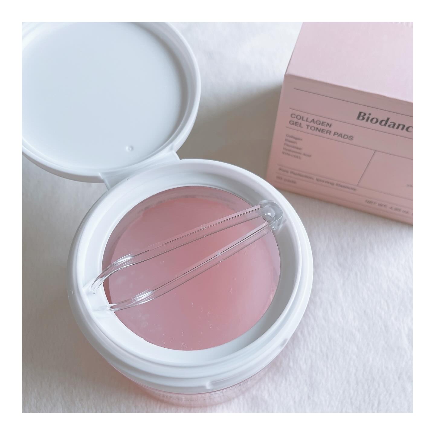 コラーゲンゲルトナーパッド/Biodance/トナーパッドを使ったクチコミ（2枚目）