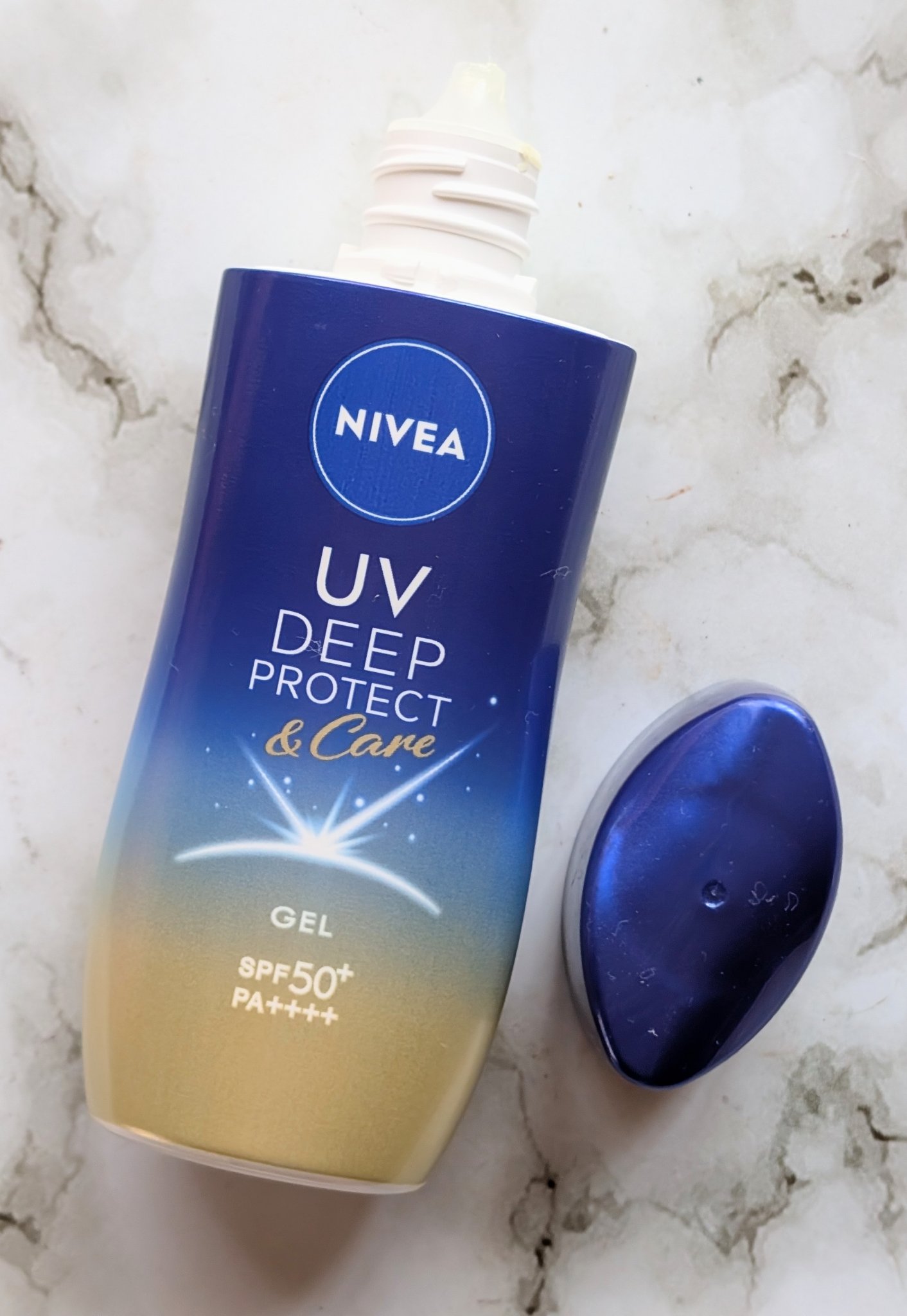 ニベアUV ディープ プロテクト＆ケア ジェル/ニベア/日焼け止めジェルを使ったクチコミ（1枚目）