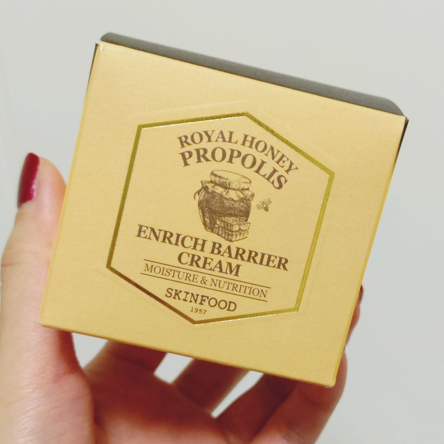 ロイヤルハニー プロポリス エンリッチ クリーム/SKINFOOD/フェイスクリームを使ったクチコミ(2枚目)