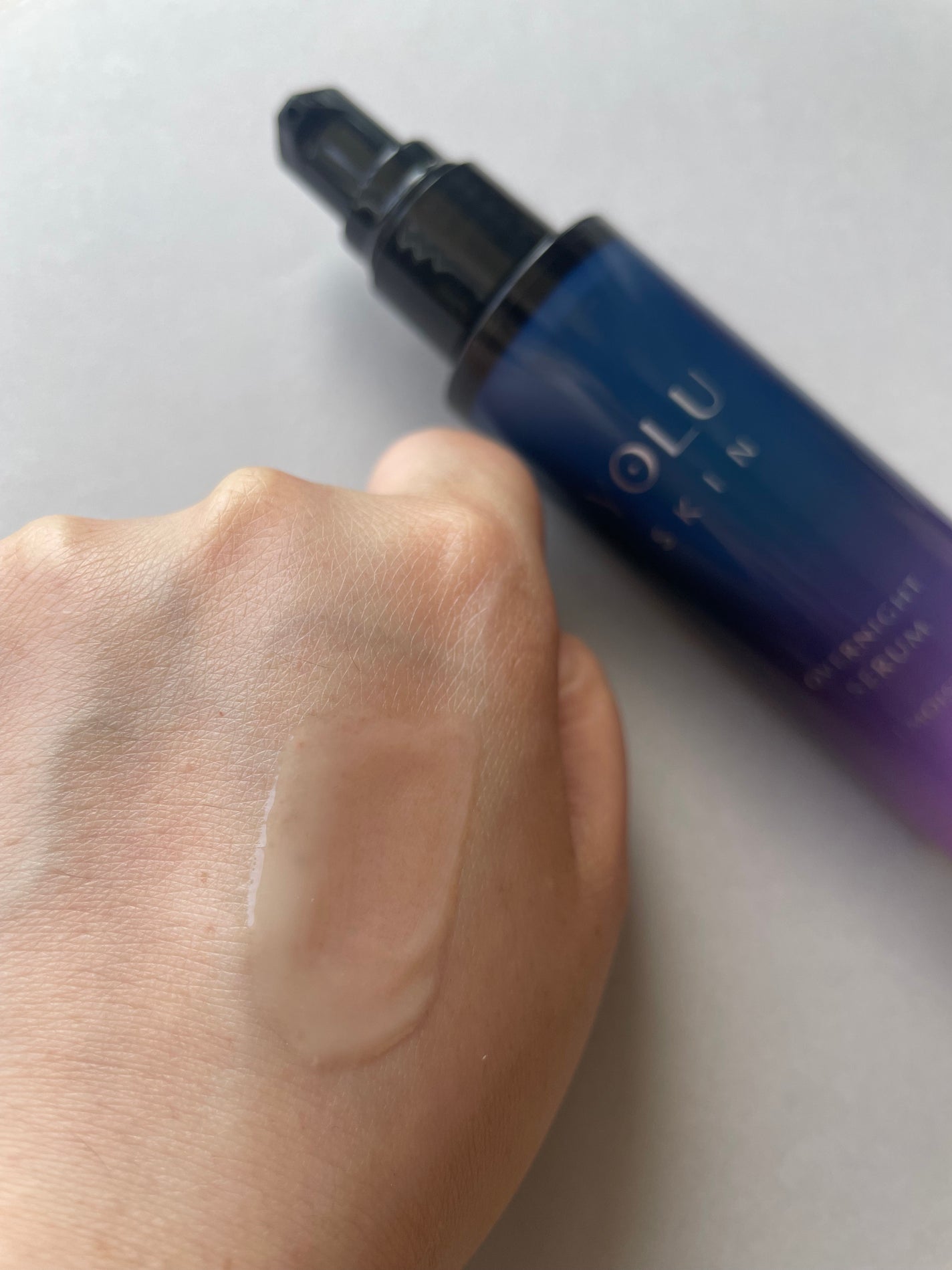 ヨル スキン オーバーナイトセラム モイスト/YOLU/美容液を使ったクチコミ(1枚目)