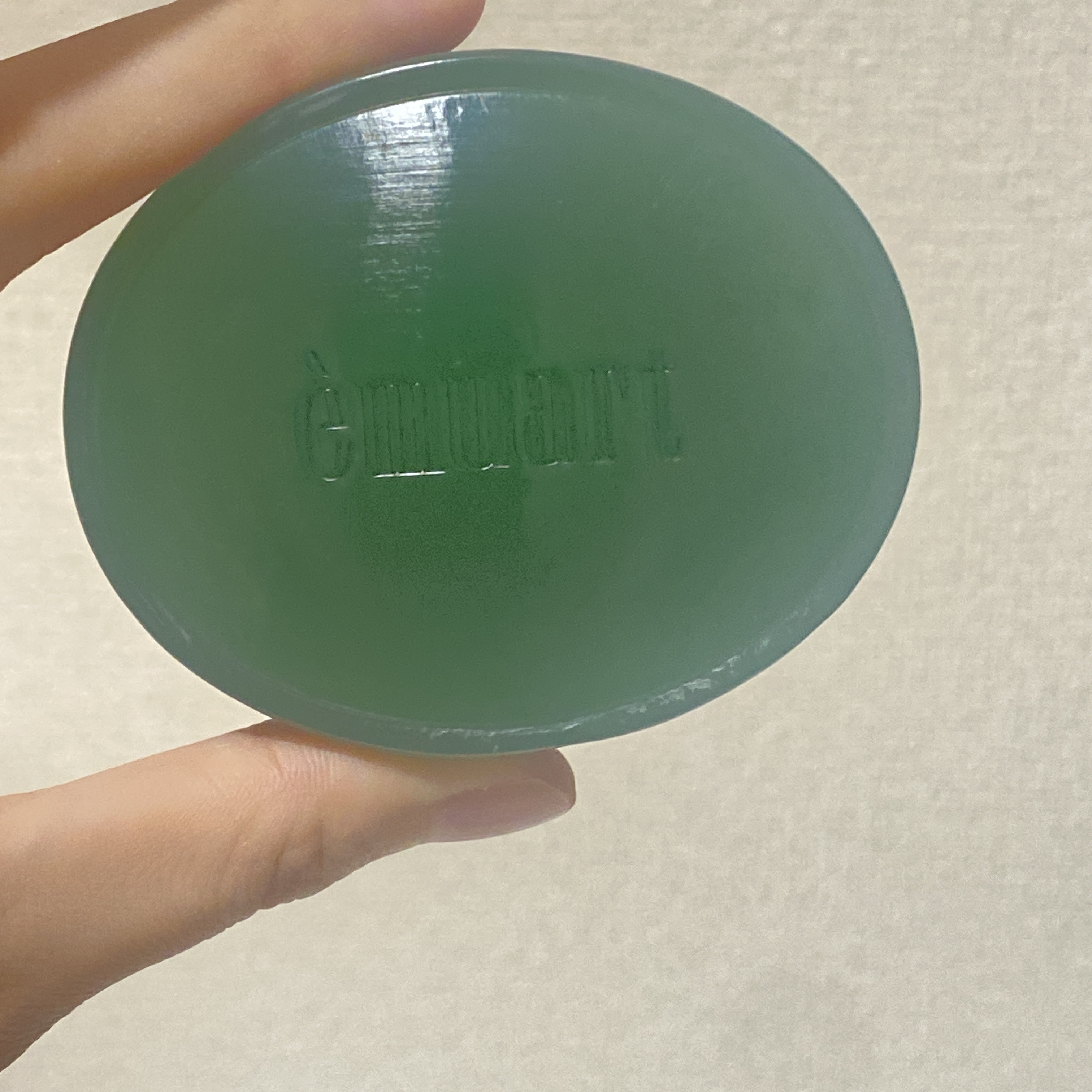 ナチュラルグリーン/emuart(エミュアール)/洗顔石鹸を使ったクチコミ（2枚目）