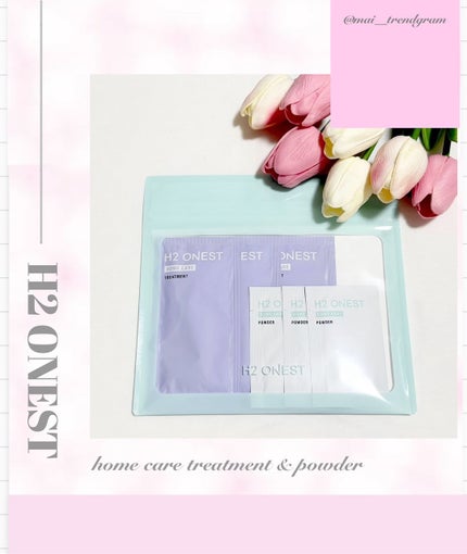 トリートメント/H2 ONEST/洗い流すヘアトリートメントを使ったクチコミ(1枚目)