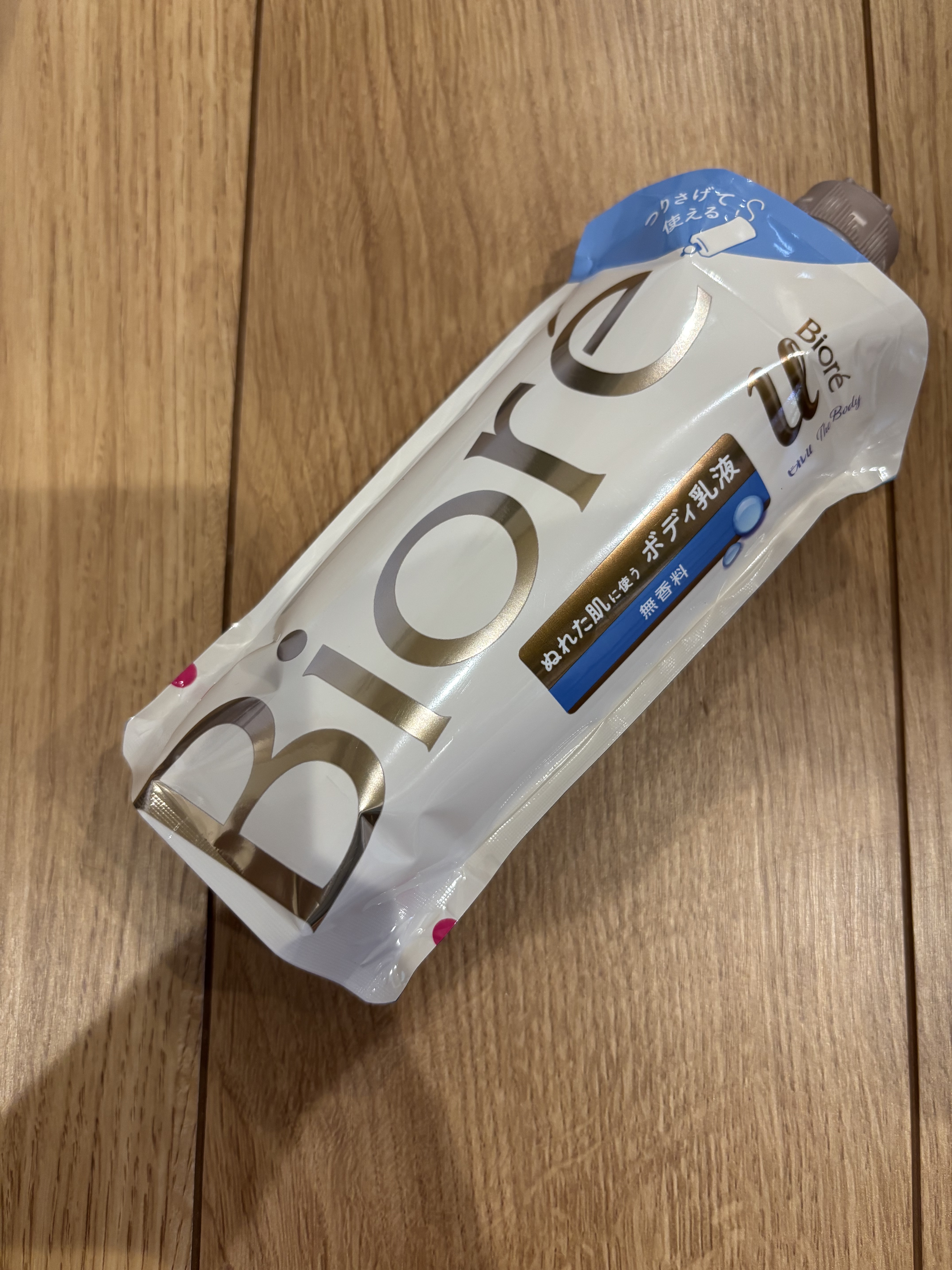 ザ ボディ ぬれた肌に使うボディ乳液 無香料/ビオレu/ボディミルクを使ったクチコミ（2枚目）