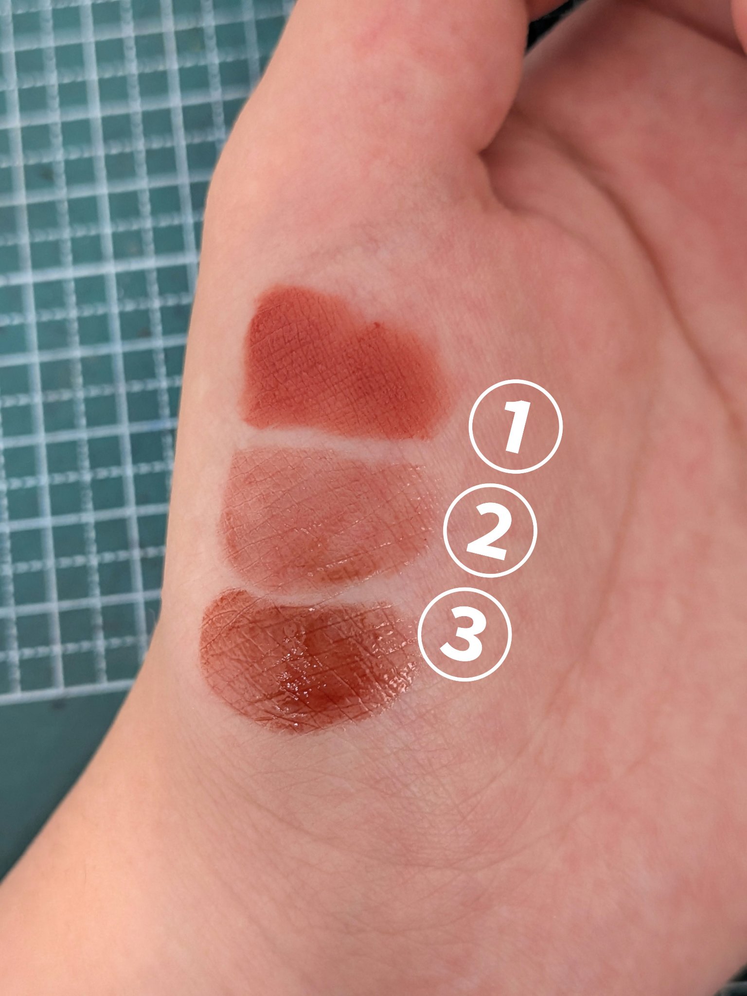 フルーティーグラムティント/Laka/リップティントを使ったクチコミ（2枚目）