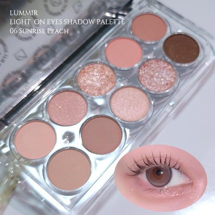 ライトオンアイズシャドウパレット/ルミル/アイシャドウパレットを使ったクチコミ(4枚目)