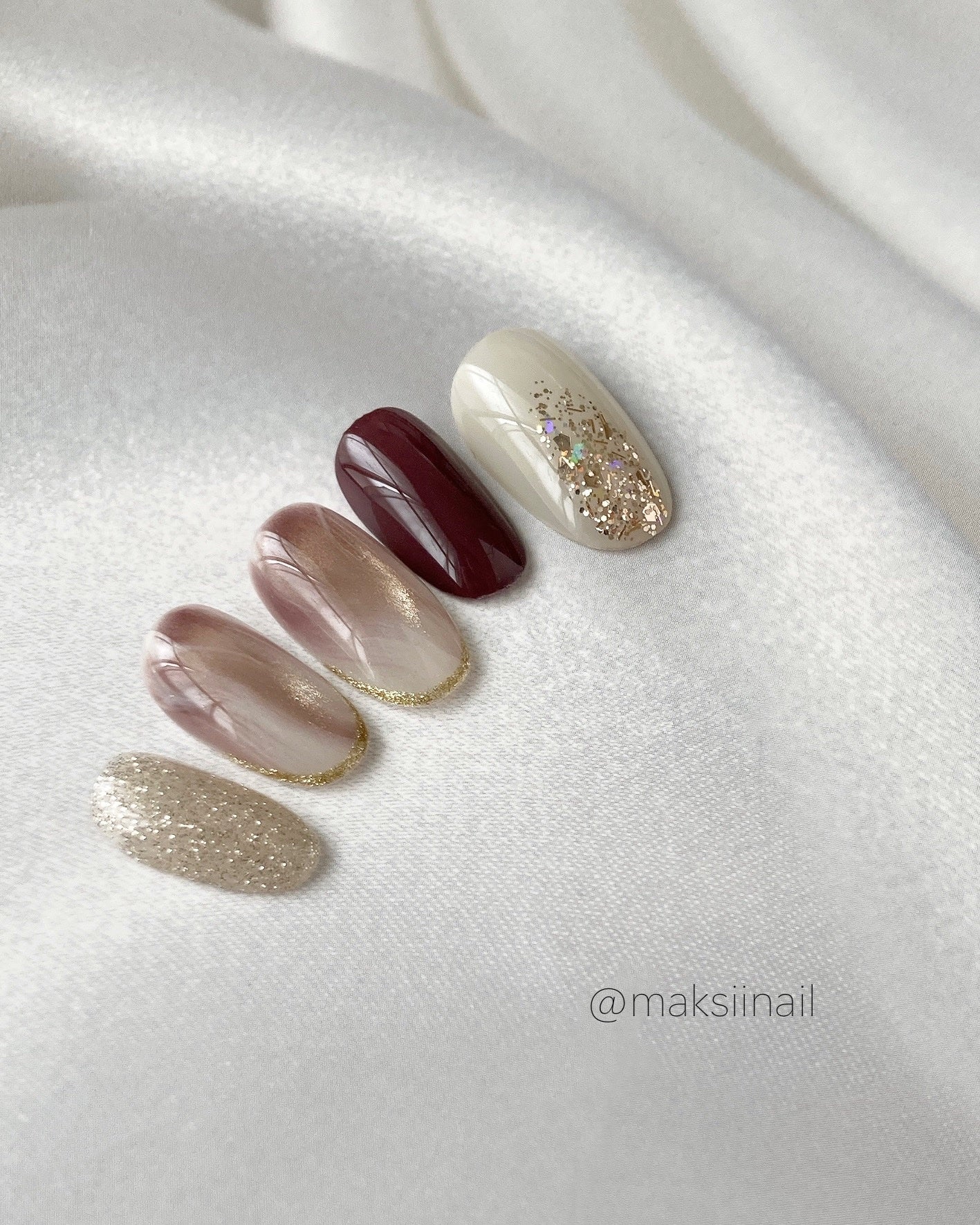 桜マグネット/ネイル工房/ジェルネイルを使ったクチコミ(5枚目)