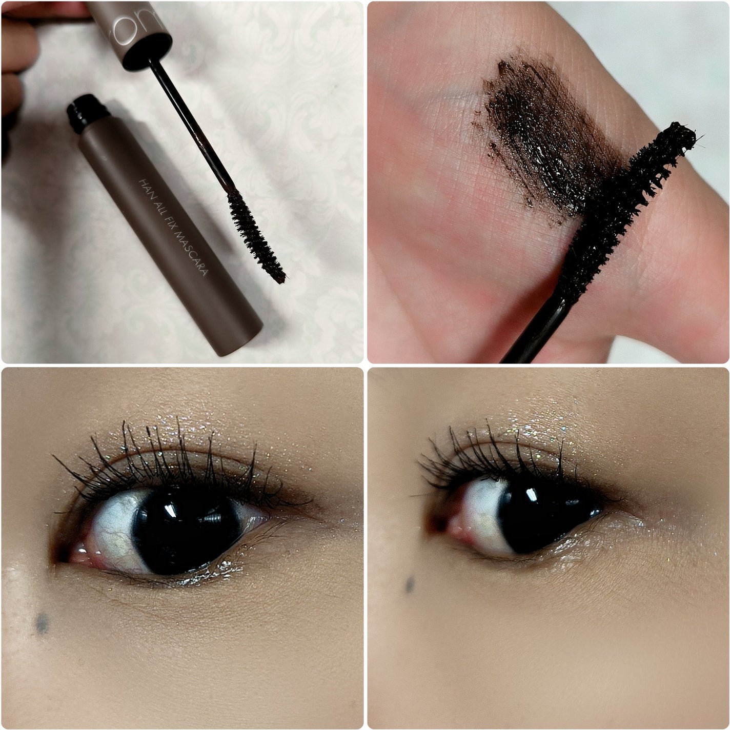 ハンオールフィックスマスカラ/rom&nd/マスカラを使ったクチコミ(3枚目)