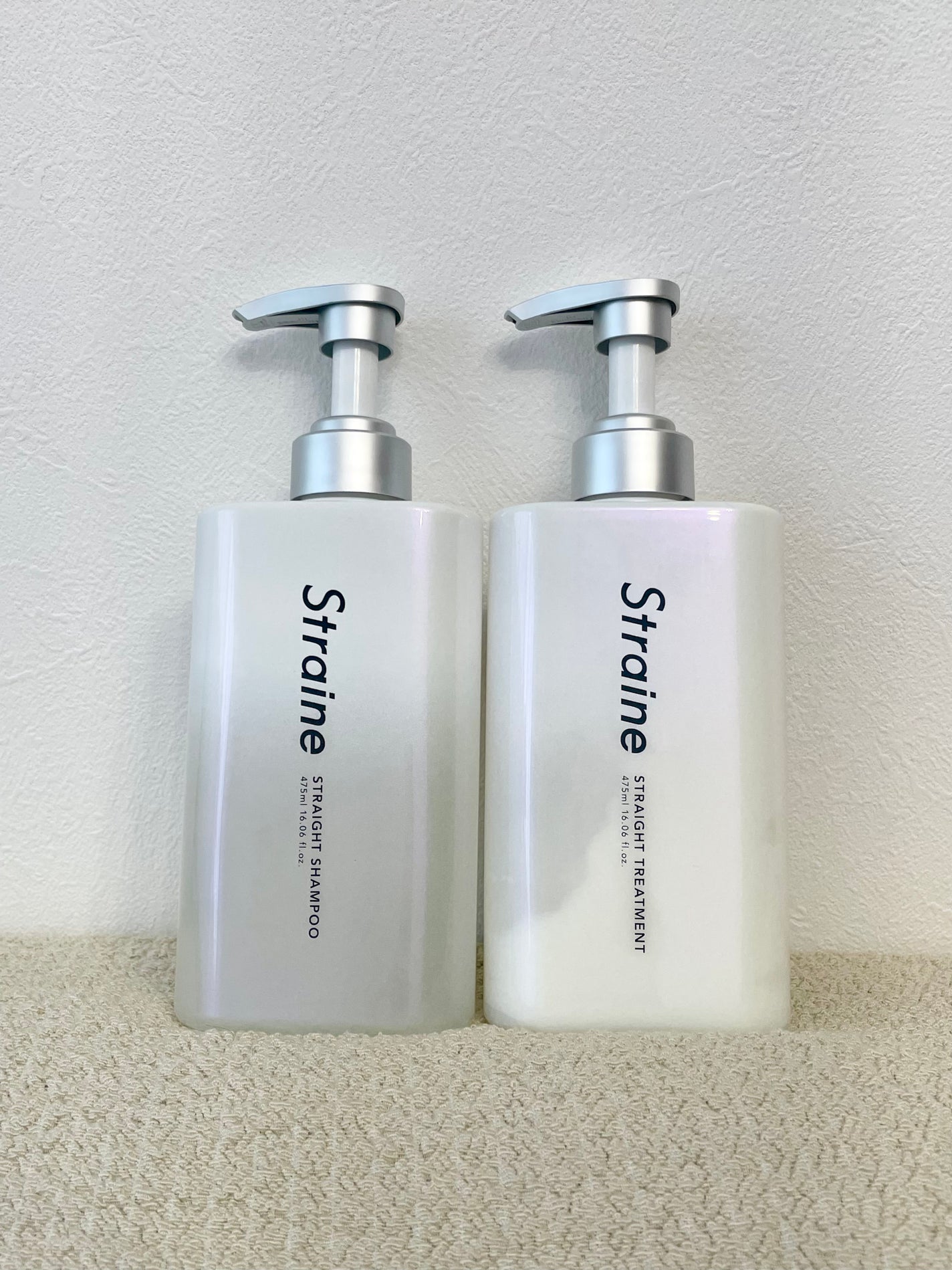 ストレートシャンプー/ストレートトリートメント/Straine/市販シャンプーを使ったクチコミ(1枚目)