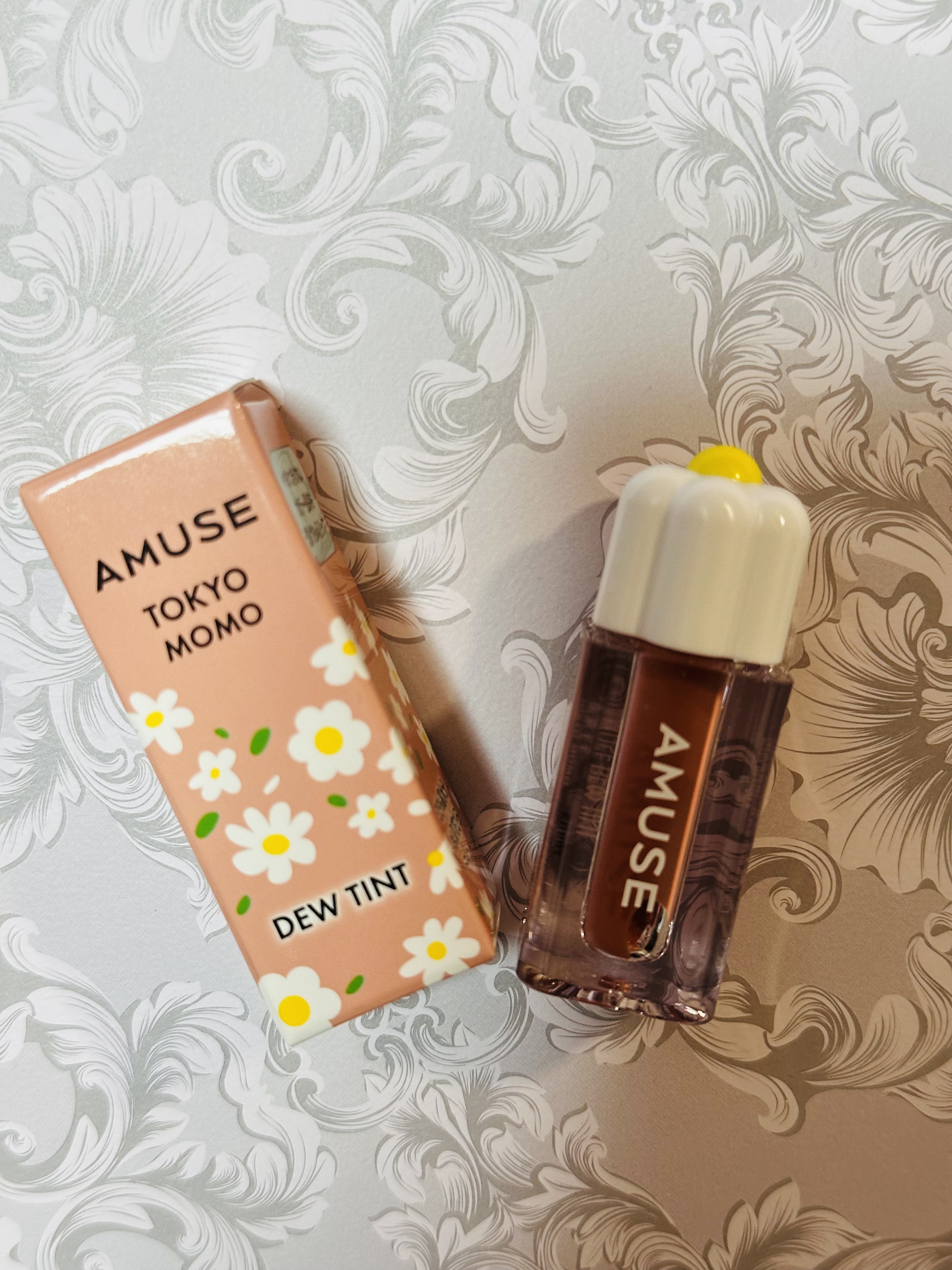 デューティント 日本限定 東京モモ/AMUSE/リップティントを使ったクチコミ（1枚目）