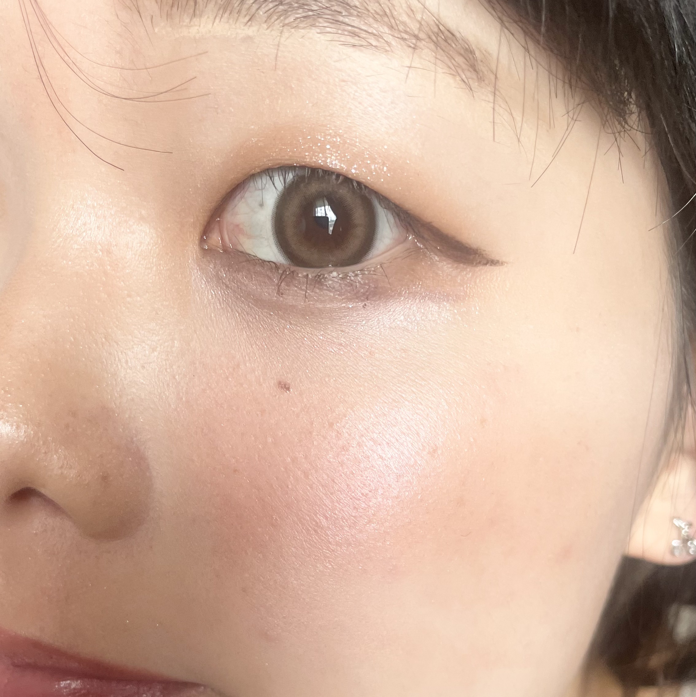 超モテコンウルトラマンスリー 超盛れシュガーベージュ/モテコン/１ヶ月（１MONTH）カラコンを使ったクチコミ（1枚目）