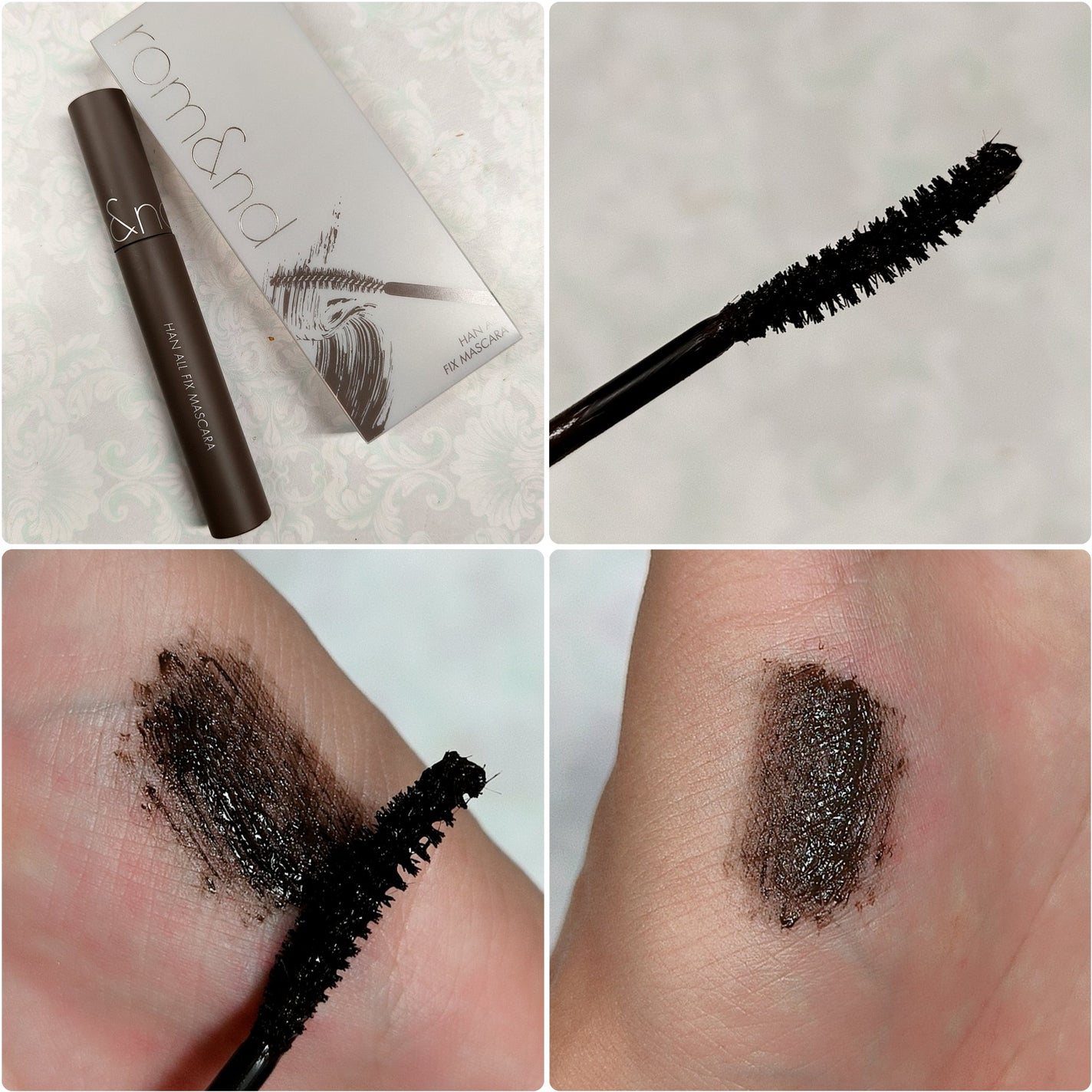 ハンオールフィックスマスカラ/rom&nd/マスカラを使ったクチコミ(2枚目)