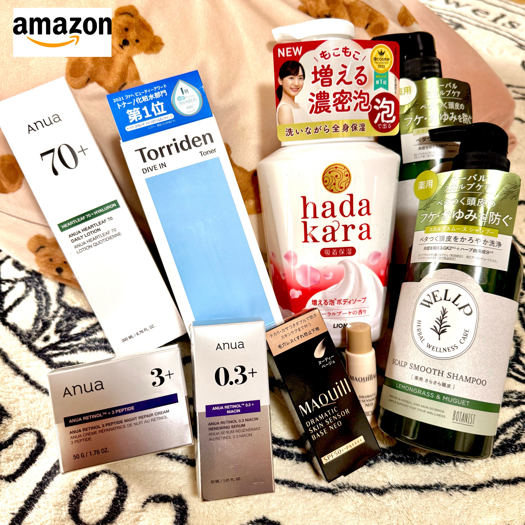 hadakara ボディソープ 泡で出てくるタイプ  フローラルブーケの香り/hadakara/ボディソープを使ったクチコミ（1枚目）