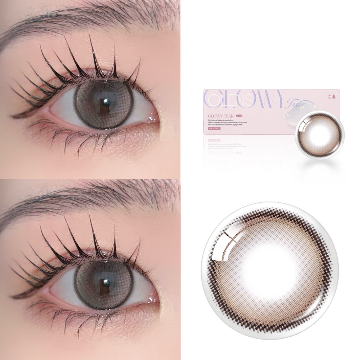 Double Tint 1day/OLENS/カラーコンタクトレンズを使ったクチコミ(4枚目)