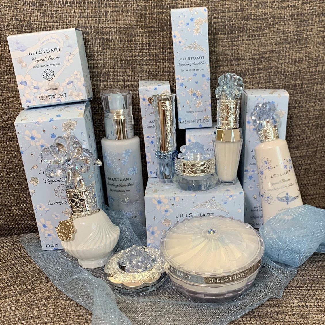 ジルスチュアート サムシングピュアブルー フレグランス ボディミスト/JILL STUART/ミスト状化粧水を使ったクチコミ（2枚目）