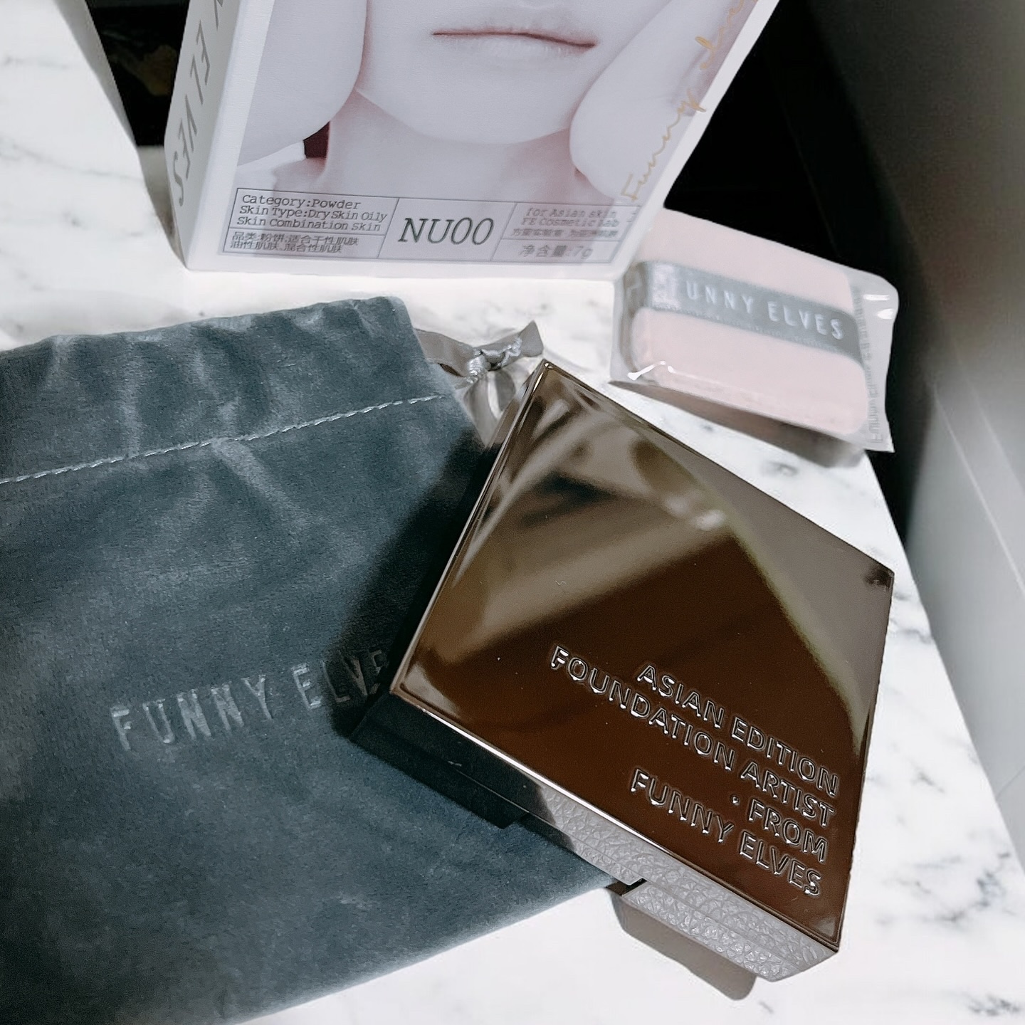 ソフトマットプレストパウダー/FUNNY ELVES方里/プレストパウダーを使ったクチコミ（2枚目）