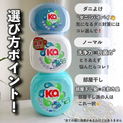 カーポッド/王子製薬/洗濯洗剤を使ったクチコミ(4枚目)