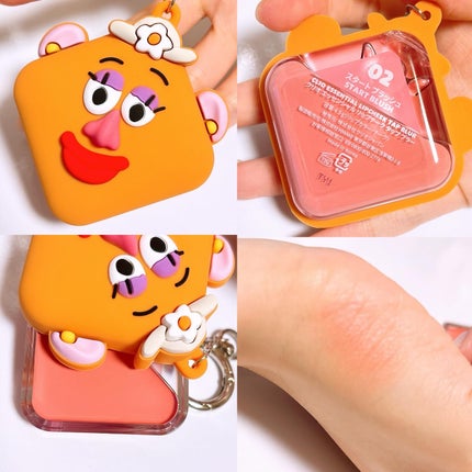 エッセンシャル リップチーク タップ/CLIO/ジェル・クリームチークを使ったクチコミ(3枚目)