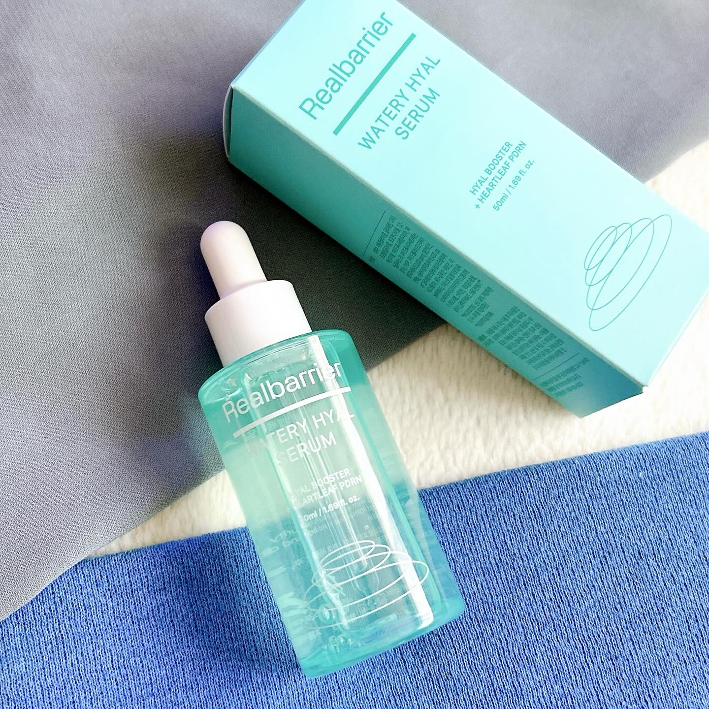 ウォータリー ヒアル セラム/Real Barrier/美容液を使ったクチコミ（1枚目）