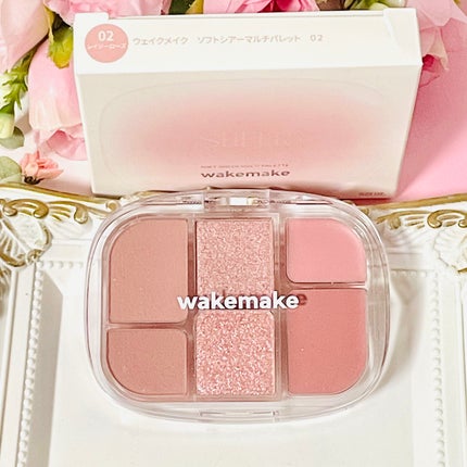 ソフトシアーマルチパレット/wakemake/アイシャドウパレットを使ったクチコミ(3枚目)