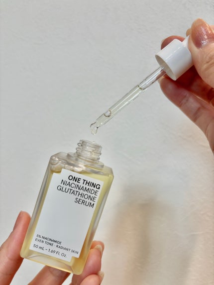 ナイアシンアミドグルタチオンセラム/ONE THING/美容液を使ったクチコミ(2枚目)