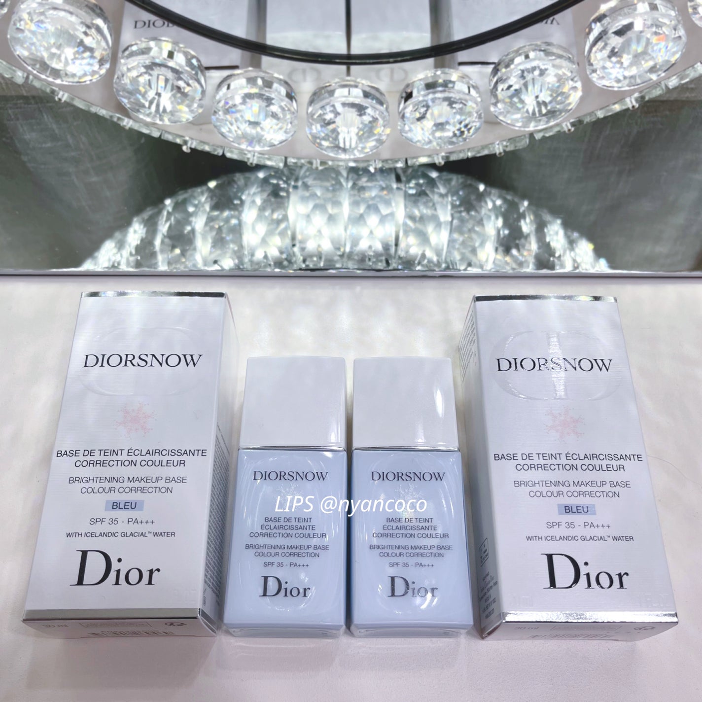 【旧】スノー メイクアップ ベース UV35 SPF35/PA+++/Dior/化粧下地を使ったクチコミ(1枚目)