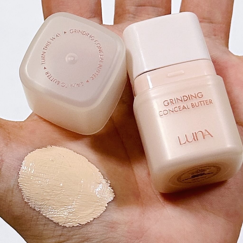 グラインディングコンシールバター/LUNA/クリームコンシーラーを使ったクチコミ（3枚目）