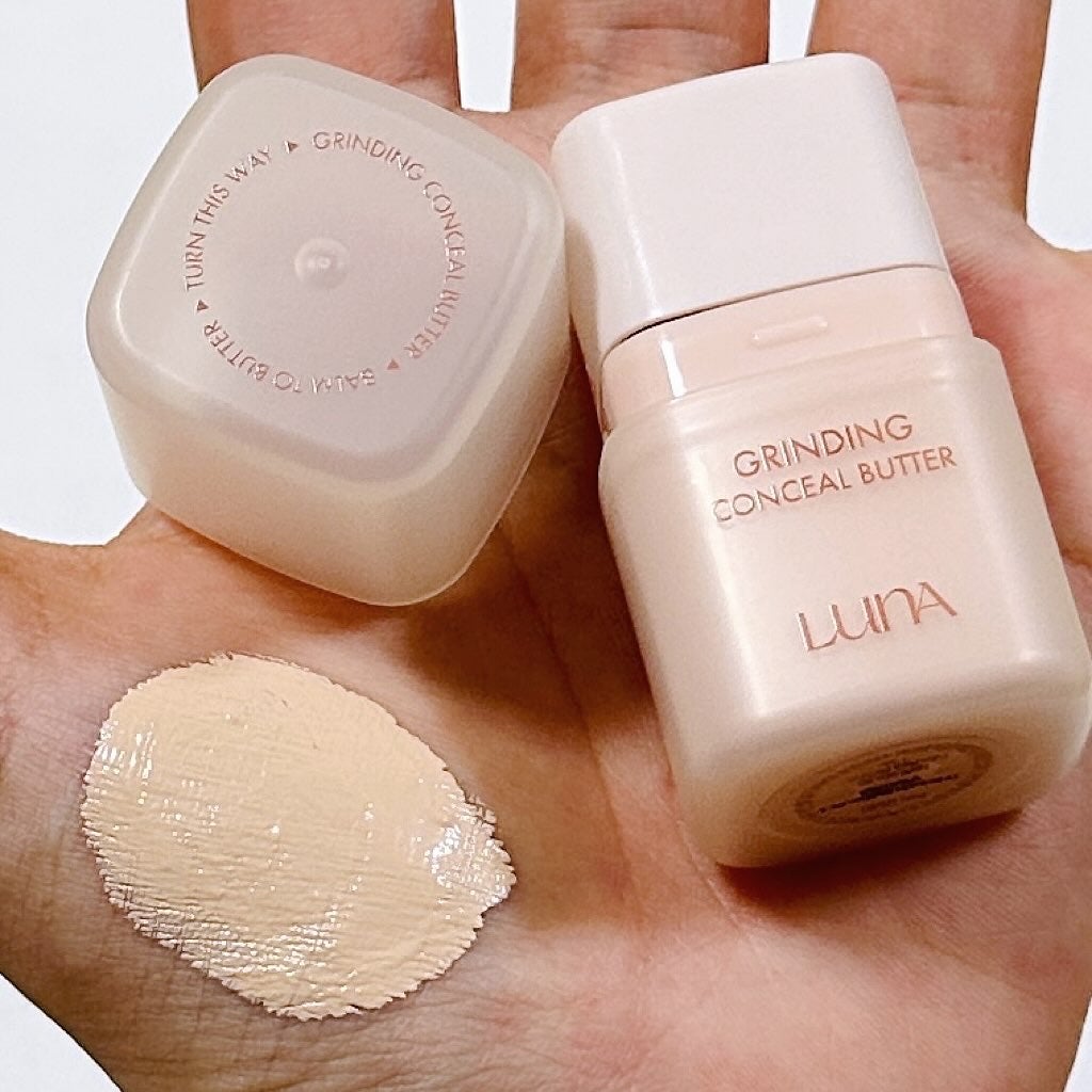 グラインディングコンシールバター/LUNA/クリームコンシーラーを使ったクチコミ(3枚目)