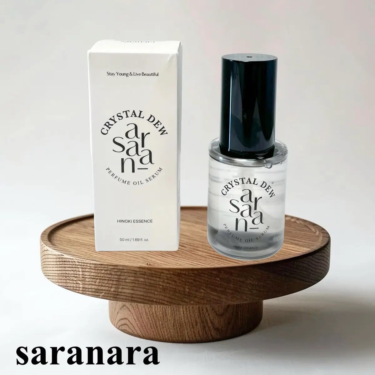 クリスタル デュ パフューム オイル セラム ROSE BOUQUET(ローズブーケ)/SARANARA/ヘアオイルを使ったクチコミ（1枚目）