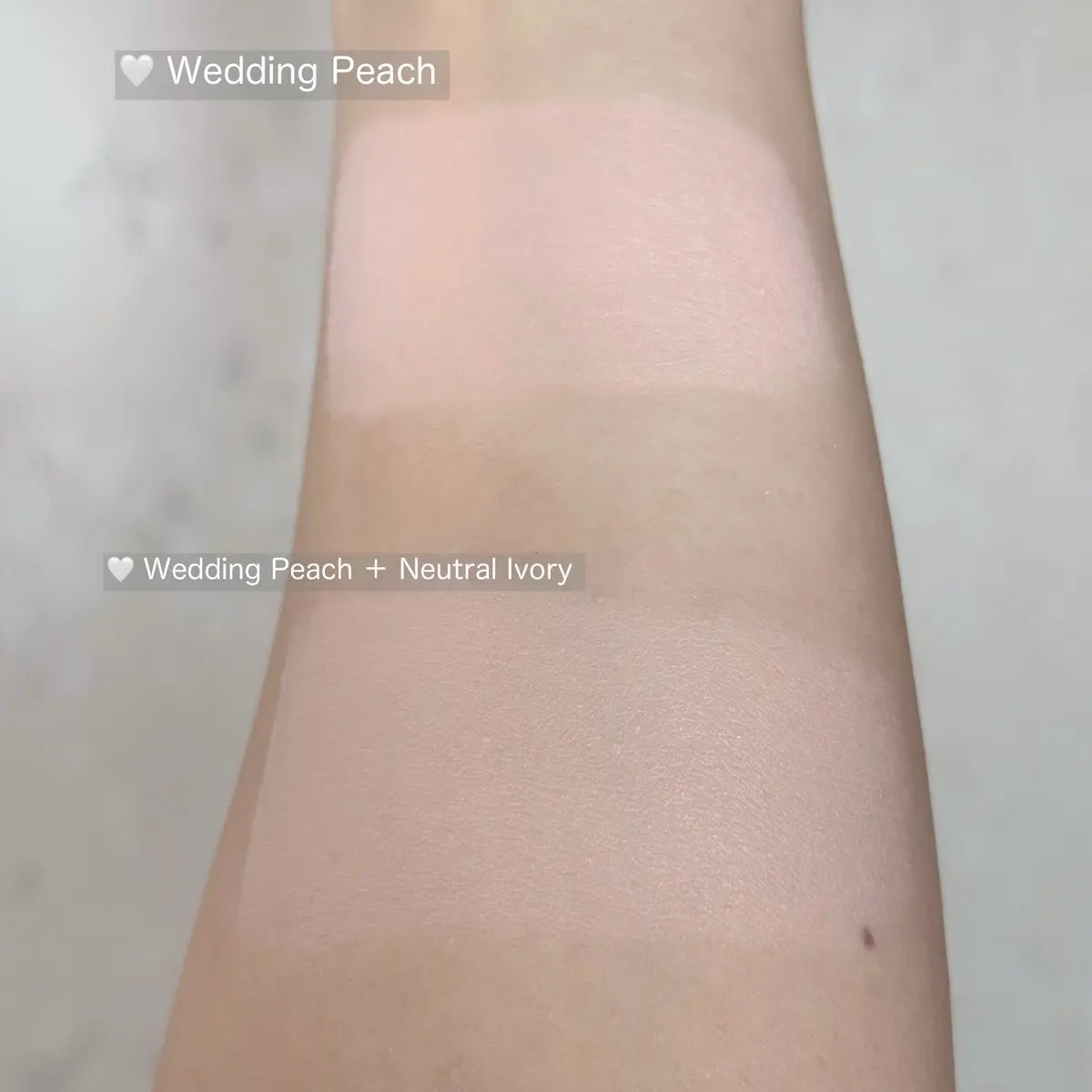 ビーグローファンデーション 3C　ウェディングピーチ/espoir/リキッドファンデーションを使ったクチコミ（2枚目）