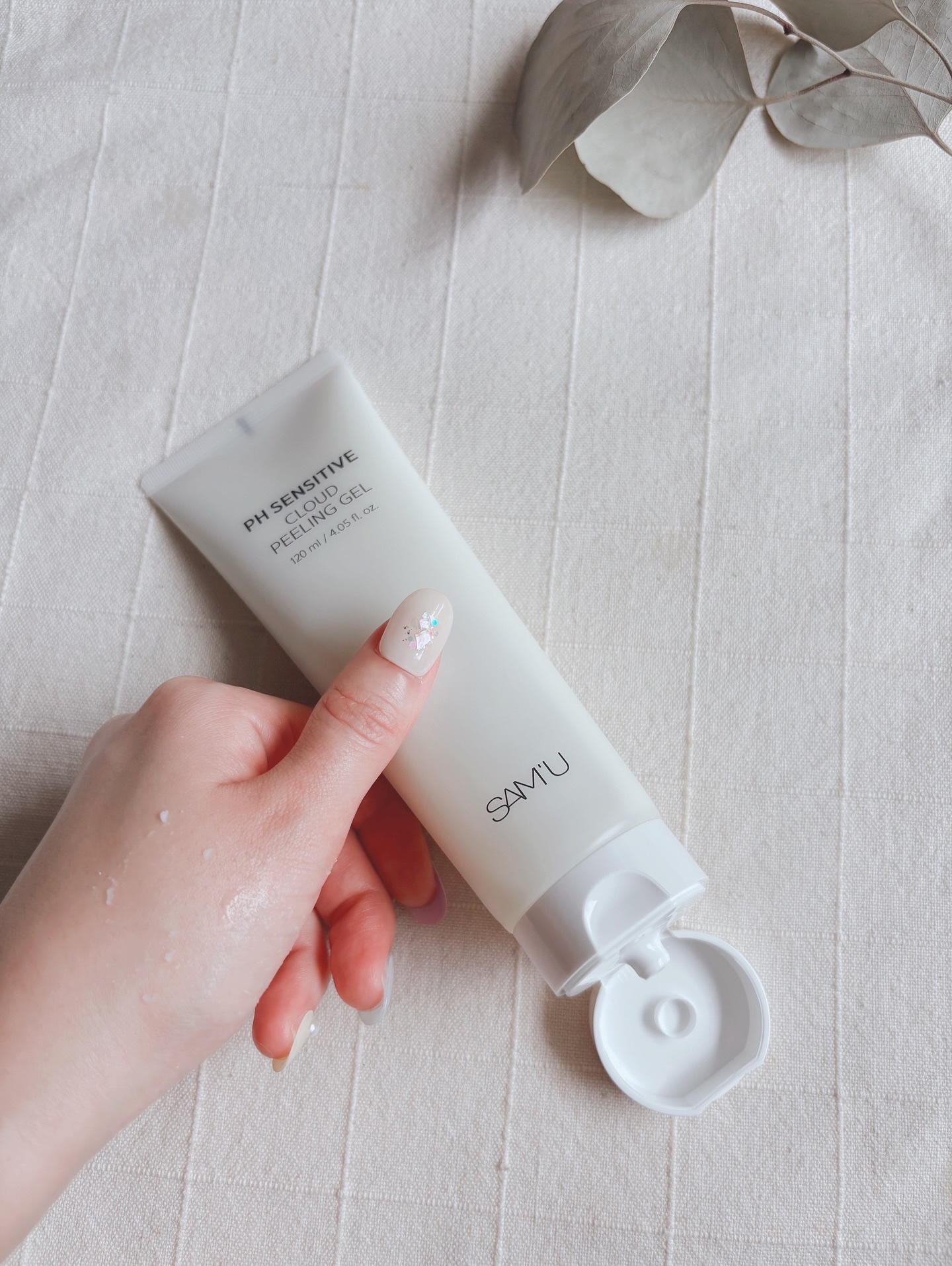 PHセンシティブクラウドピーリングジェル/SAM'U/ピーリングを使ったクチコミ（2枚目）