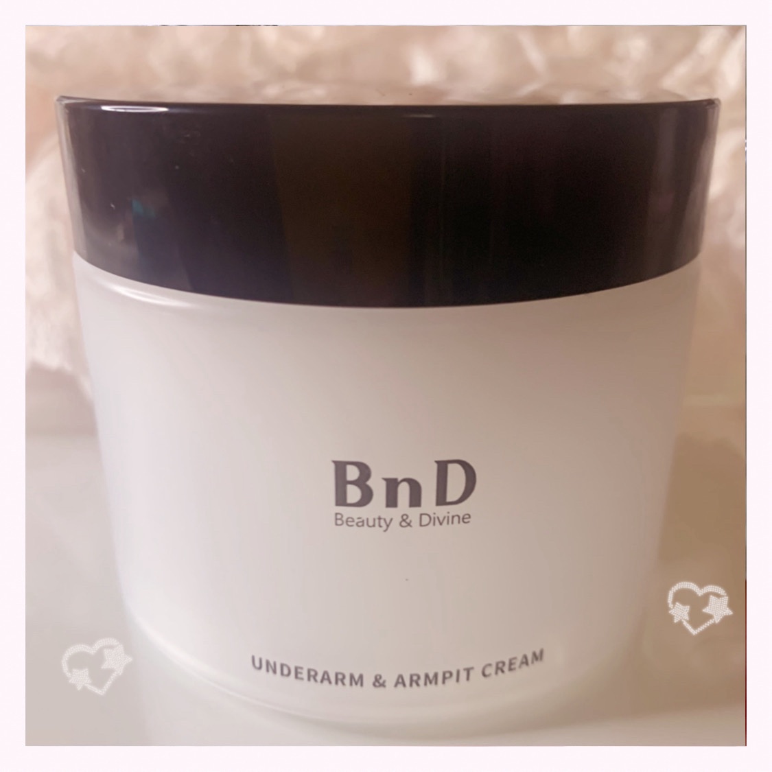 BnDアンダーアームクリーム(ボディクリーム)/BnD/デリケートゾーンケアを使ったクチコミ（1枚目）