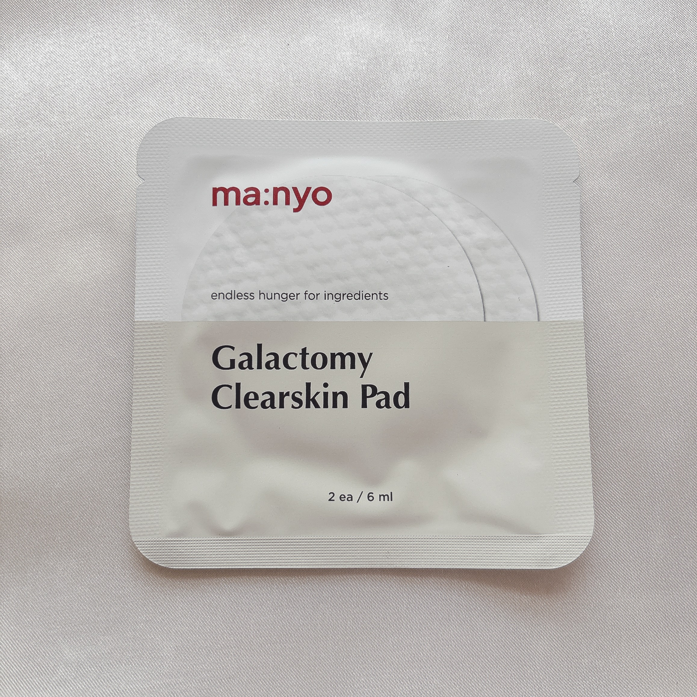 ガラクトミークリアスキンパッド/manyo/トナーパッドを使ったクチコミ（1枚目）