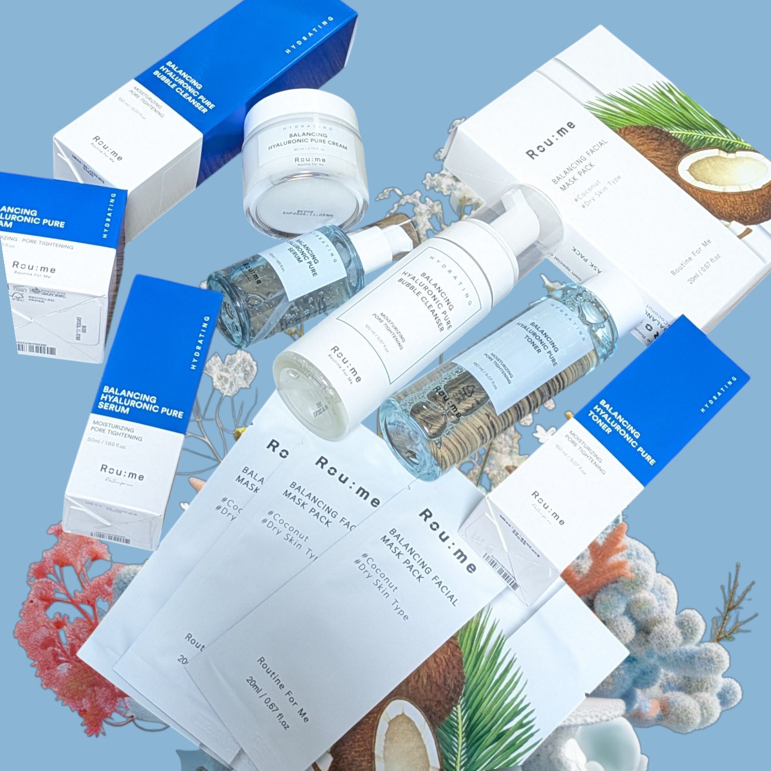 バランシングヒアルロニックピュアバブルクレンザー/Roume/泡洗顔を使ったクチコミ（1枚目）