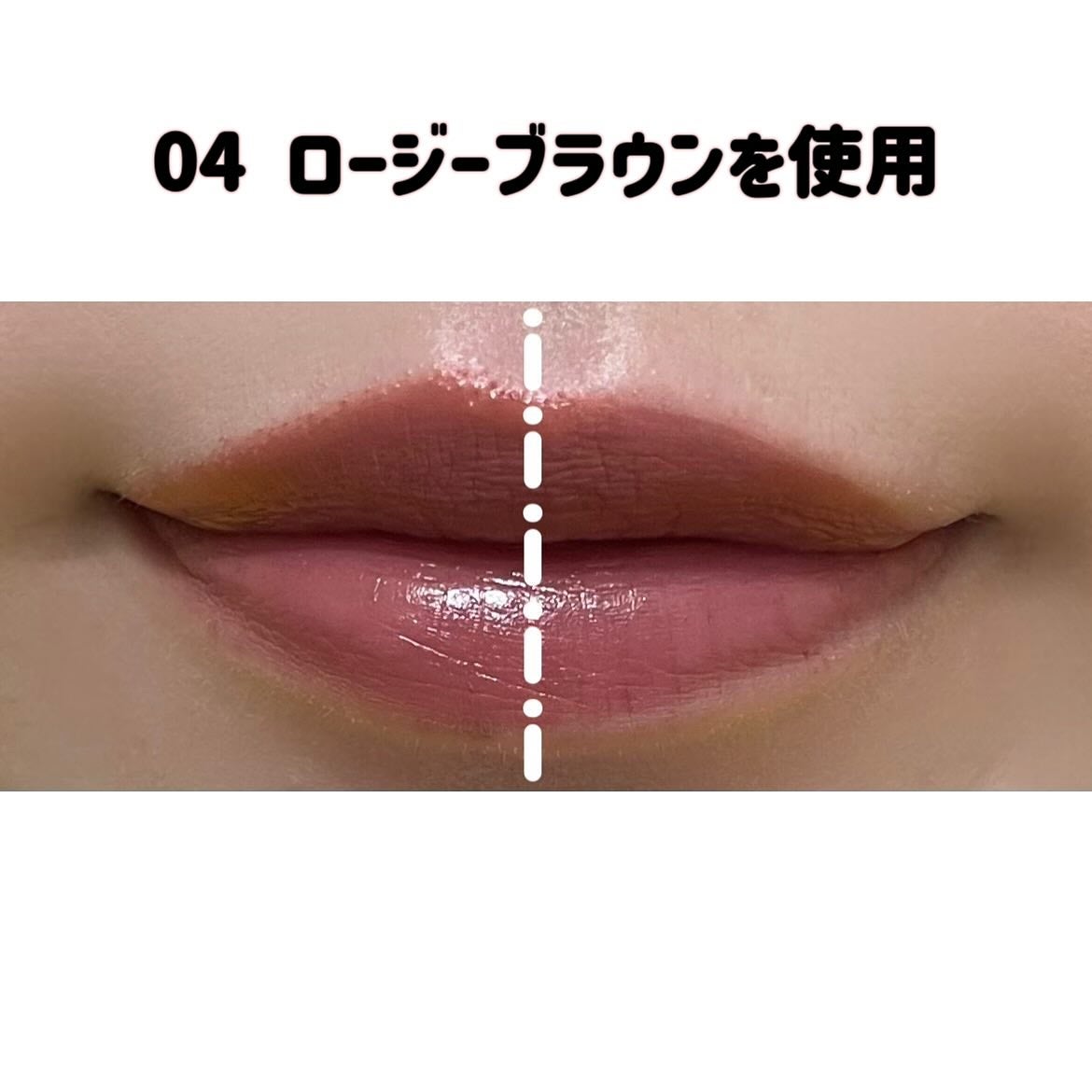 natsu on LIPS 「...初めて使うリップペンシル!!初めてやるオーバーリップ💋今..」(4枚目)
