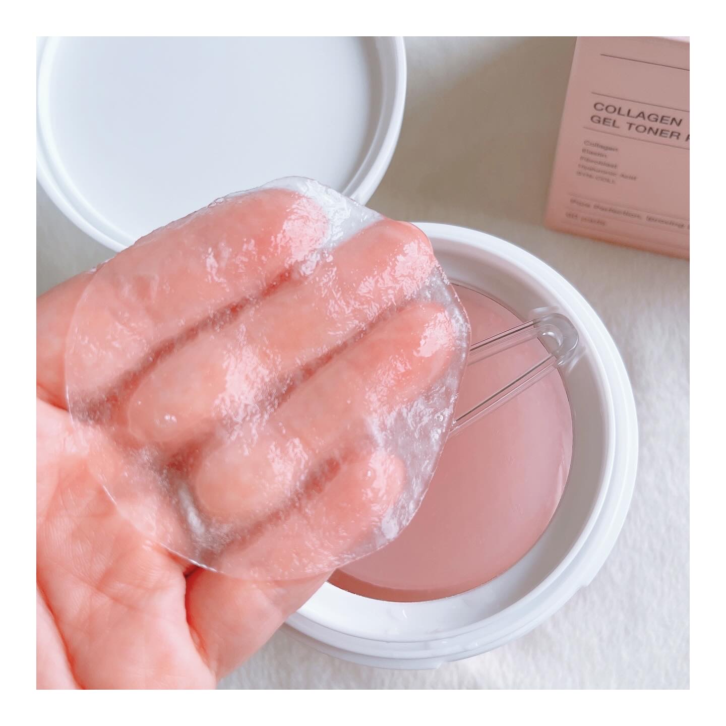 コラーゲンゲルトナーパッド/Biodance/トナーパッドを使ったクチコミ（3枚目）