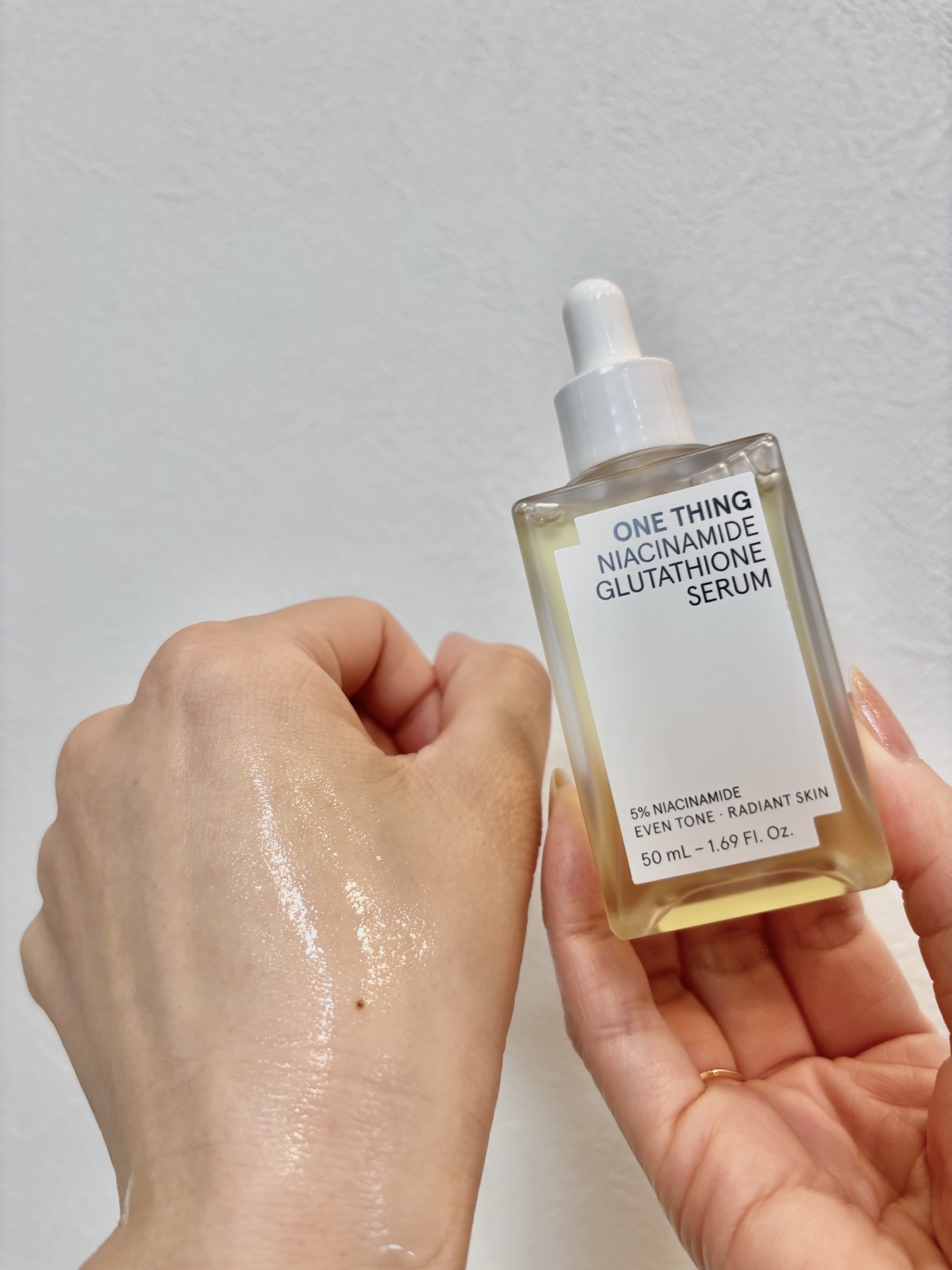 ナイアシンアミドグルタチオンセラム/ONE THING/美容液を使ったクチコミ（3枚目）