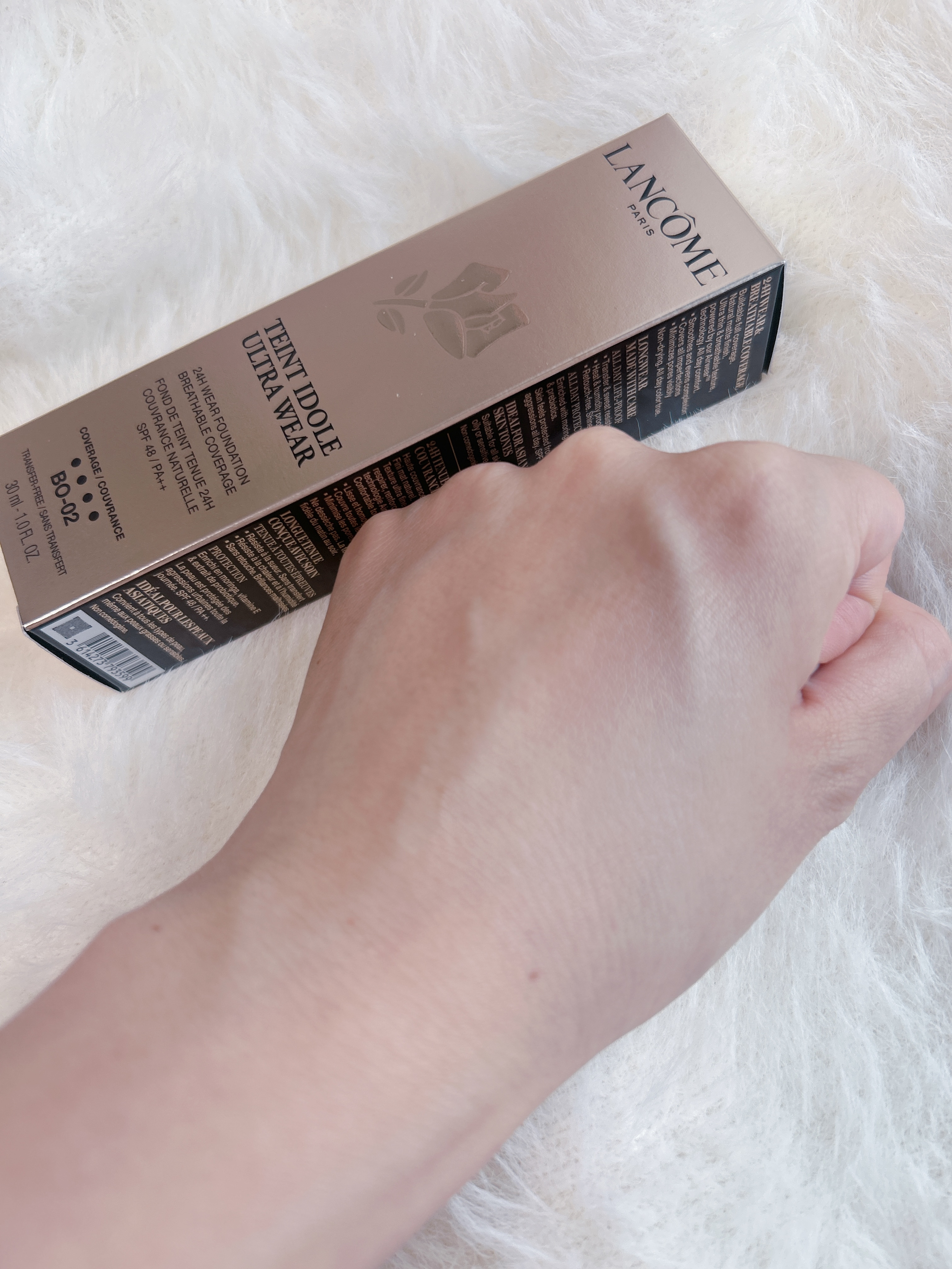 タンイドル ウルトラ ウェア リキッド N/LANCOME/リキッドファンデーションを使ったクチコミ（3枚目）