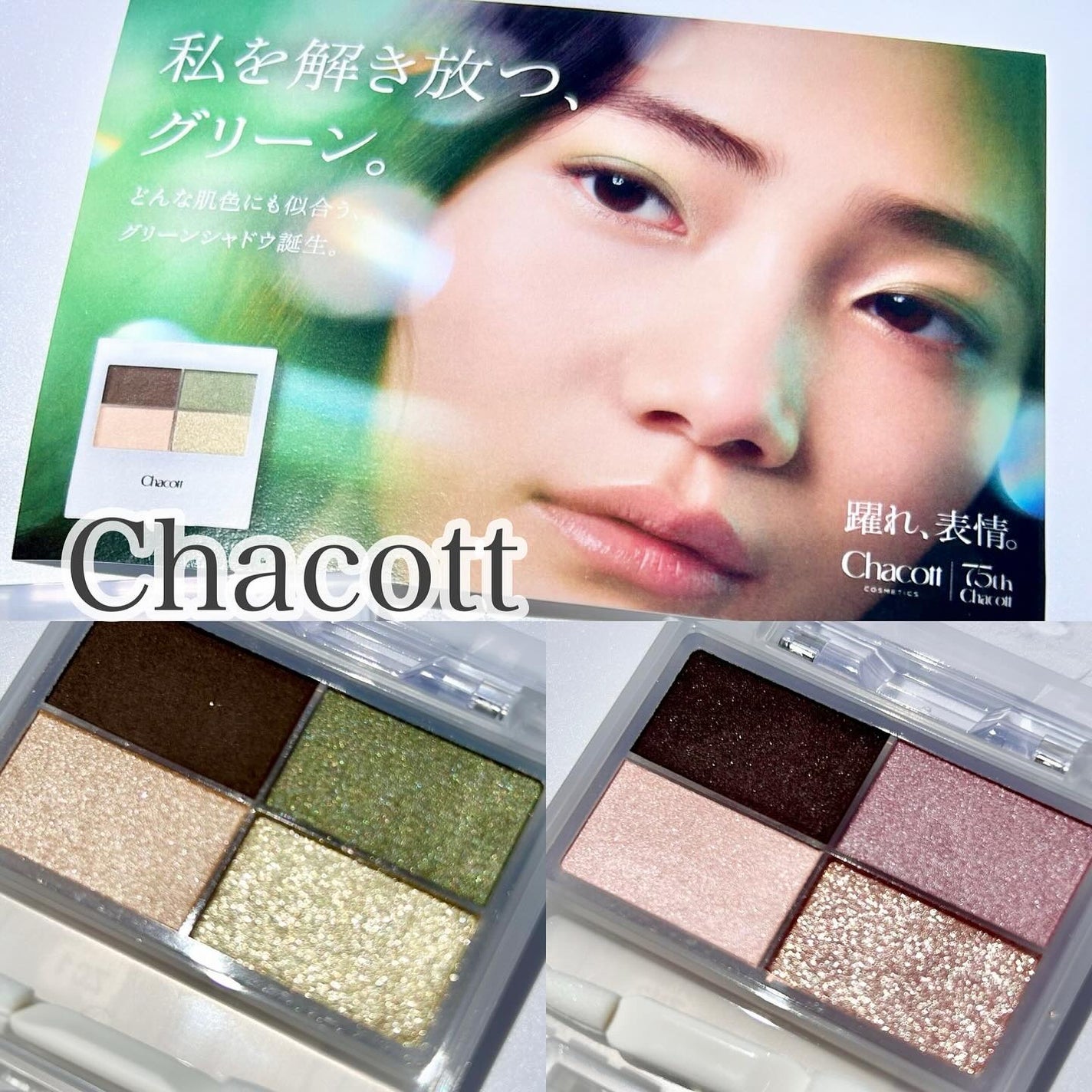 フェイスカラーパレット/チャコット・コスメティクス/アイシャドウパレットを使ったクチコミ(1枚目)