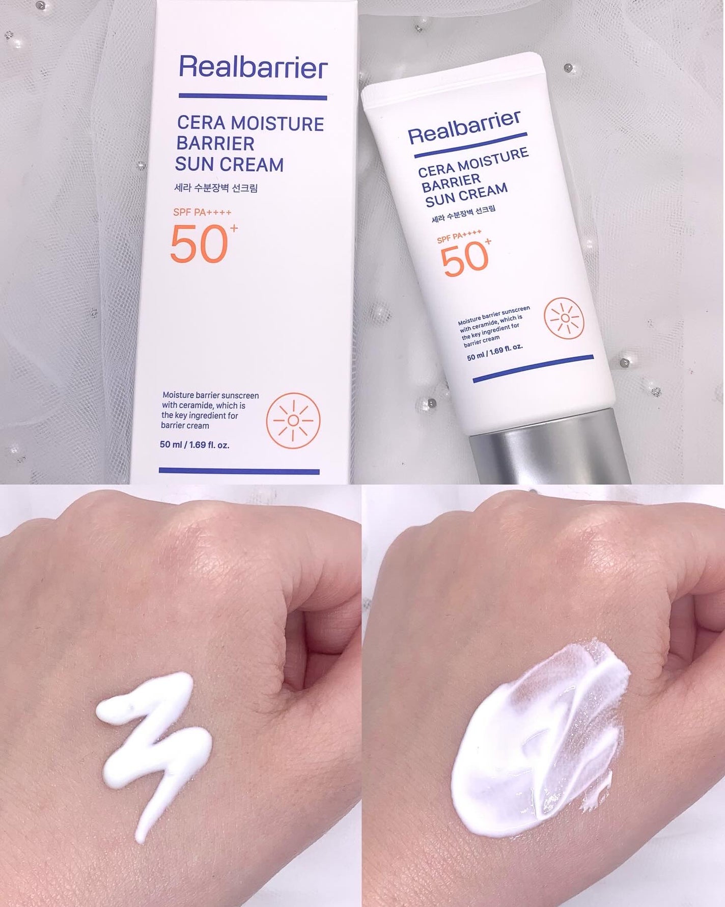 セラ水分バリア日焼け止め/Real Barrier/日焼け止めクリームを使ったクチコミ(2枚目)