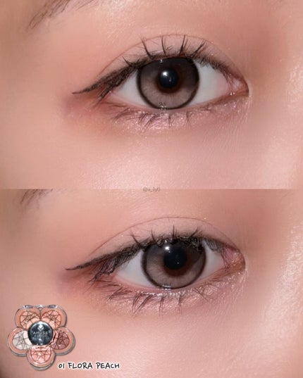 フローラアイパレット/AMUSE/アイシャドウを使ったクチコミ(4枚目)