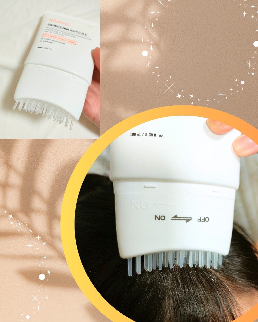 グローターン 100ml/リリーイブ/頭皮ローションを使ったクチコミ(4枚目)