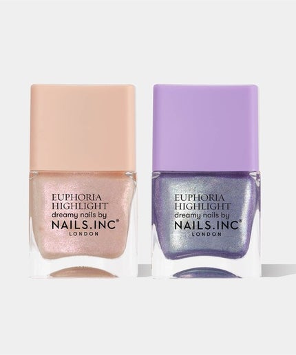 nails inc. ネイルズ インク ユーフォリア ハイライト ネイルポリッシュ デュオ キット