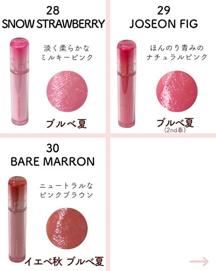 ザ ジューシーラスティングティント/rom&nd/リップティントを使ったクチコミ(9枚目)