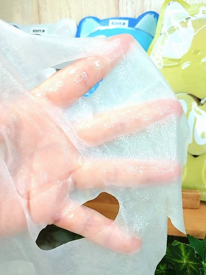 ウォータープルグミマスク/EDIT.B/シートマスク・パックを使ったクチコミ(6枚目)